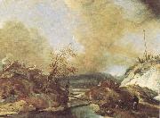 WOUWERMAN, Philips Dune Landscape qet china oil painting reproduction